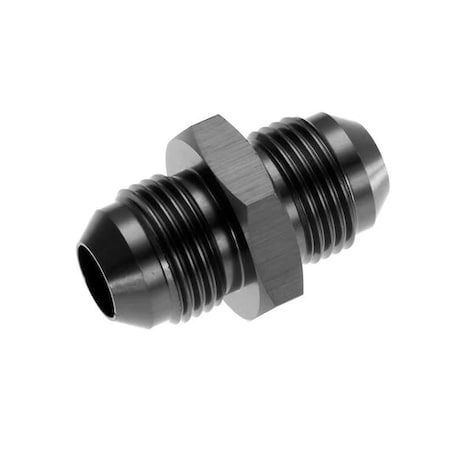 Red Horse Performance -03 MALE TO MALE 3/8" X 24 AN/JIC FLARE UNION - BLACK 815-03-2